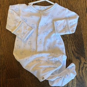 Kissy Kissy Footie. EUC. 0-3 month. Precious!